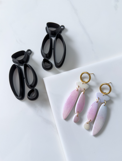 Organic Statement Polymer Clay Cutter Set