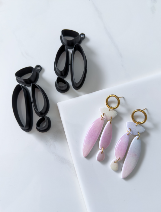 Organic Statement Polymer Clay Cutter Set