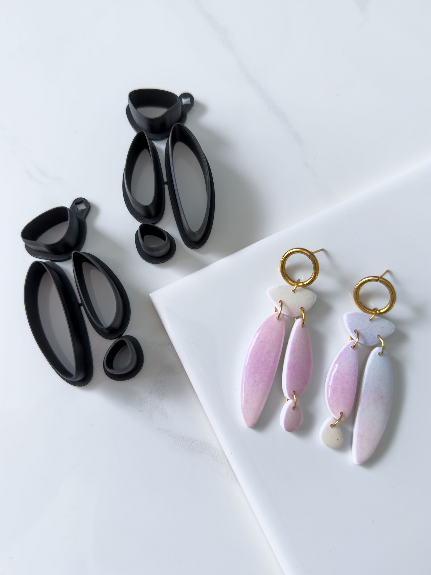 Organic Statement Polymer Clay Cutter Set