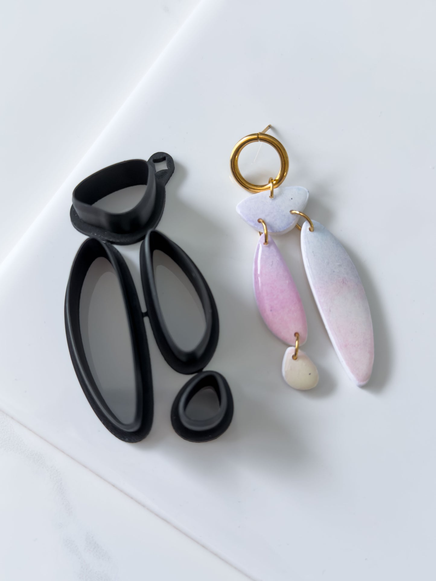 Organic Statement Polymer Clay Cutter Set