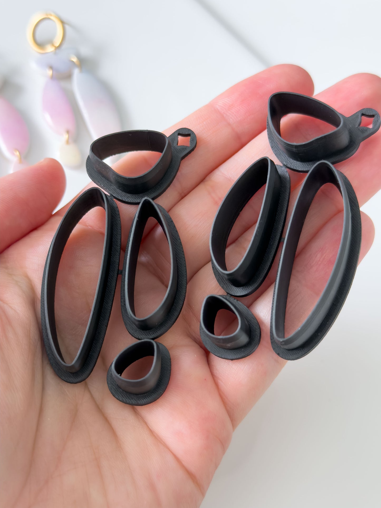 Organic Statement Polymer Clay Cutter Set