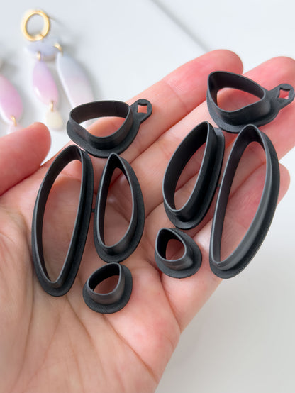 Organic Statement Polymer Clay Cutter Set