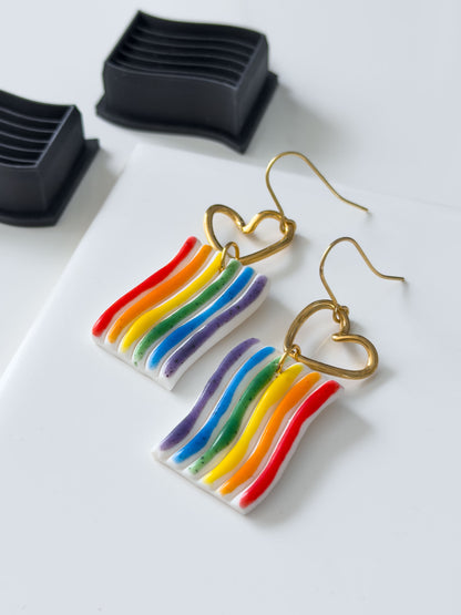 Pride Flag Polymer Clay Cutter