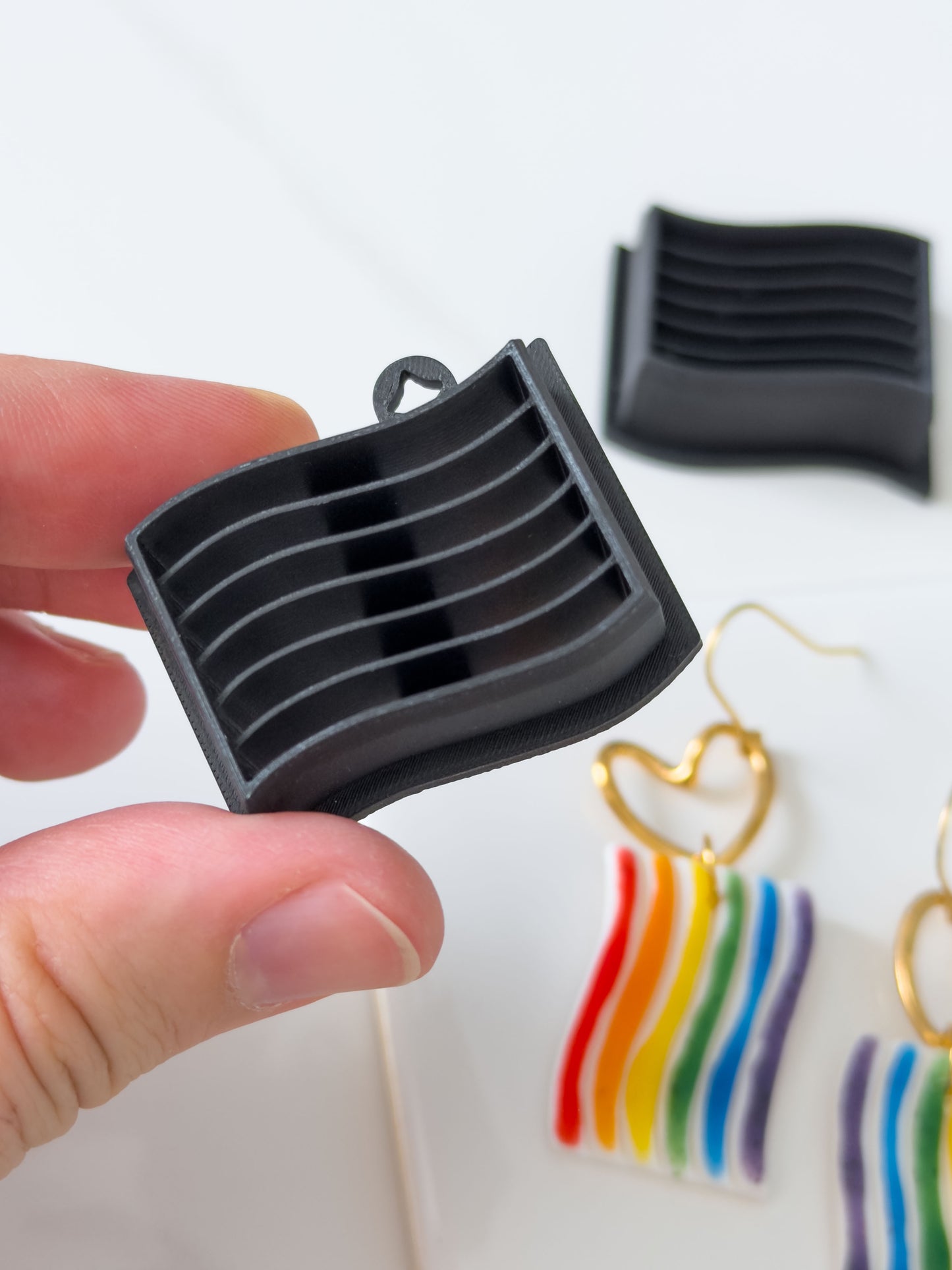 Pride Flag Polymer Clay Cutter