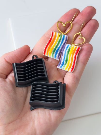 Pride Flag Polymer Clay Cutter