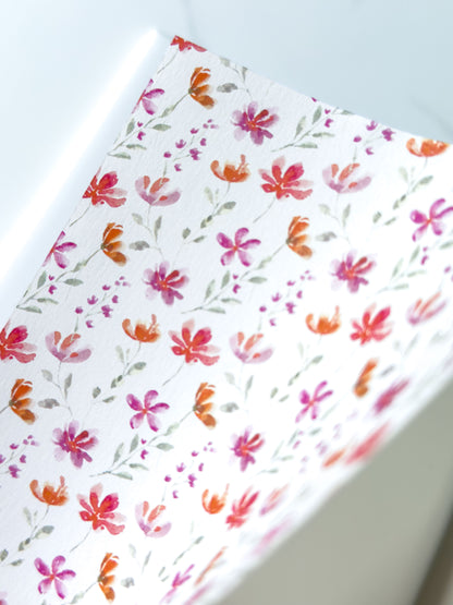 Transfer Paper Watercolour Flowers | 3 Colours