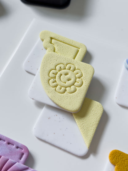 Square Corner Bookmark Polymer Clay Cutters