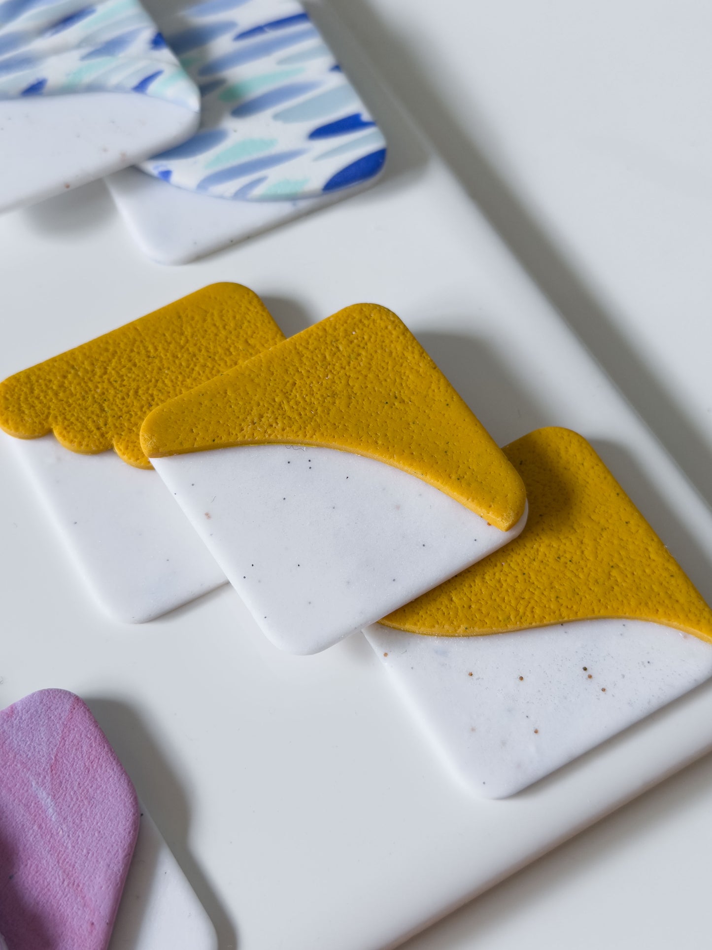 Square Corner Bookmark Polymer Clay Cutters