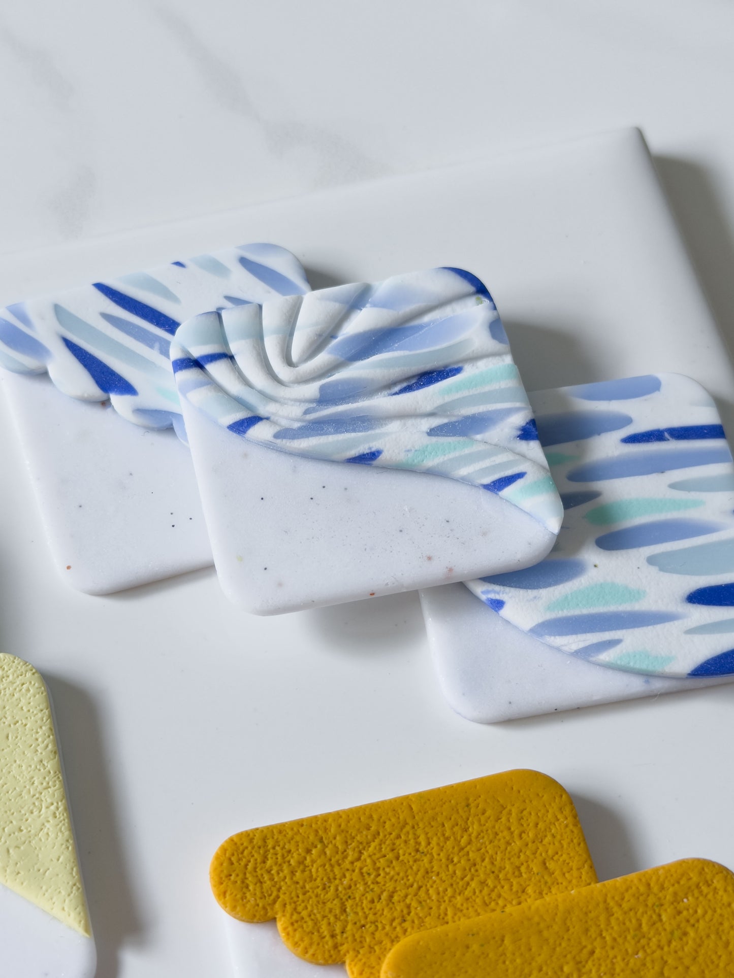 Square Corner Bookmark Polymer Clay Cutters