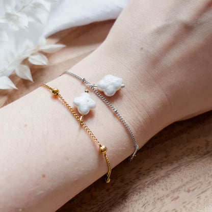 Col T ✦ Armband mit Klee Perle