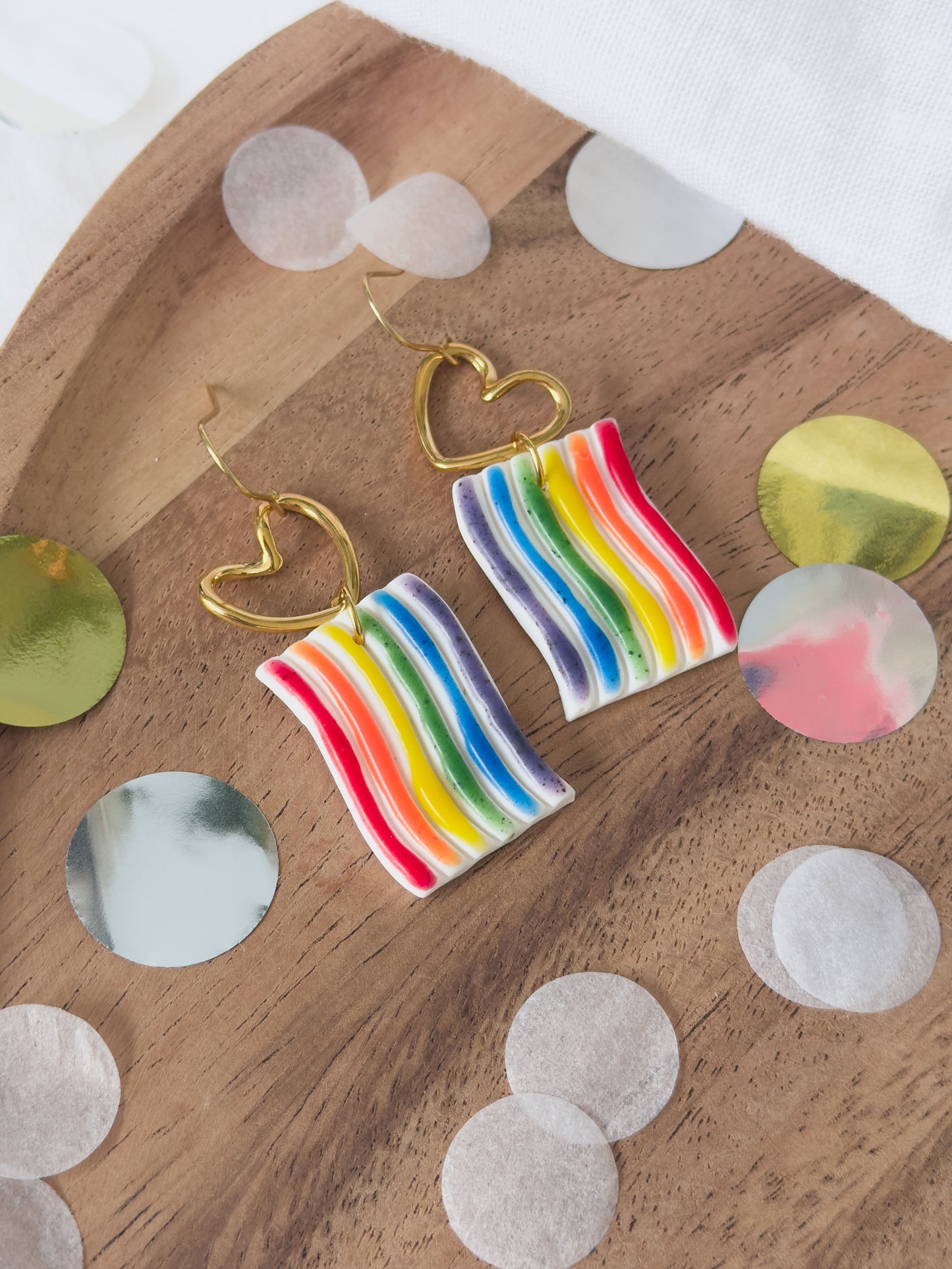 Without Limits Col ✦ Pride Regenbogen Ohrringe