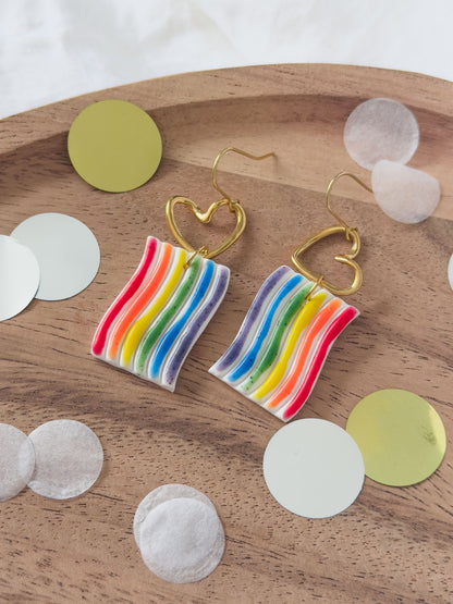 Without Limits Col ✦ Pride Regenbogen Ohrringe