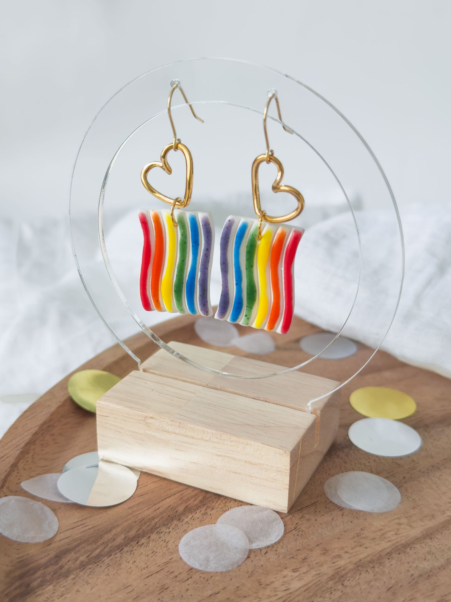 Without Limits Col ✦ Pride Regenbogen Ohrringe