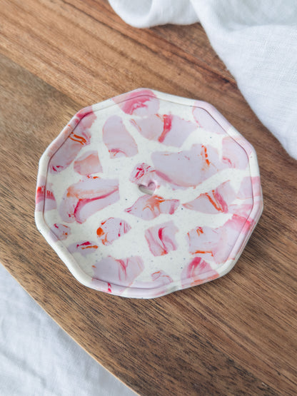 Without Limits Col ✦ Lilac Terrazzo Herz Schmuckschale