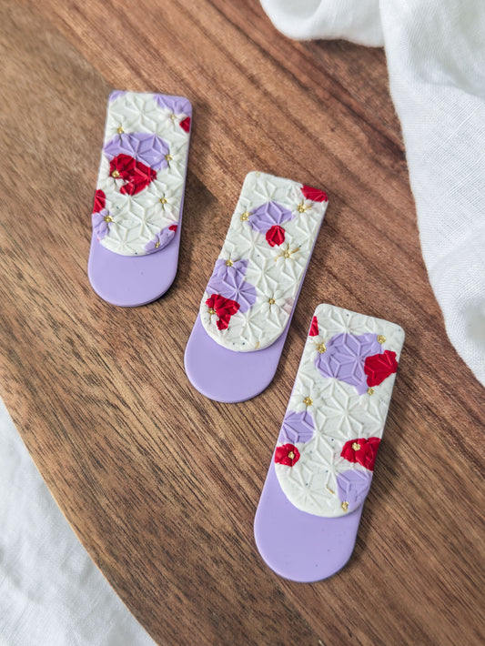 Without Limits Col ✦ Lilac Terrazzo Lesezeichen