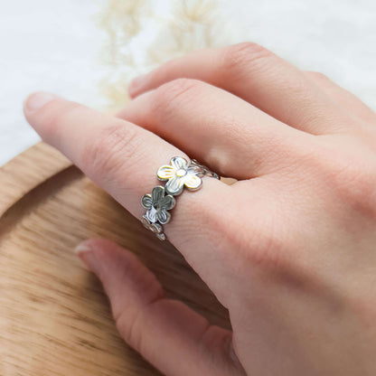 Col A ✦ Blumen Ring