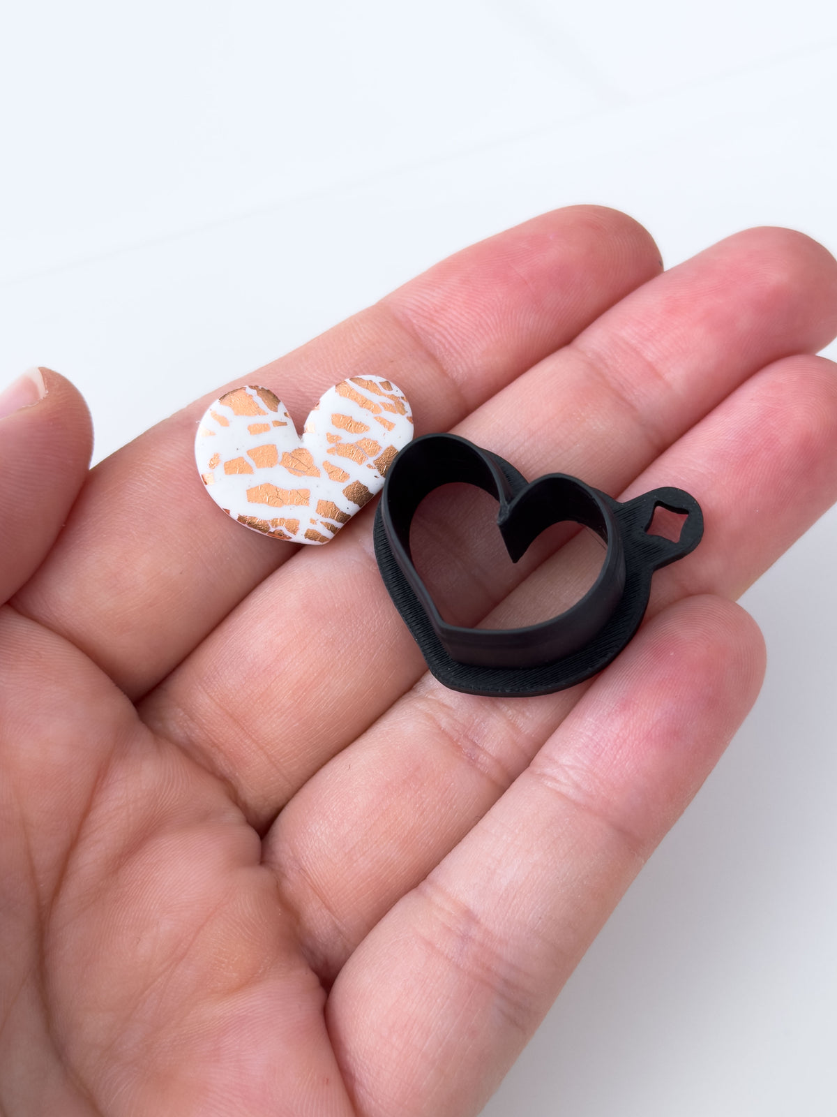 Heart #1 Polymer Clay Cutter