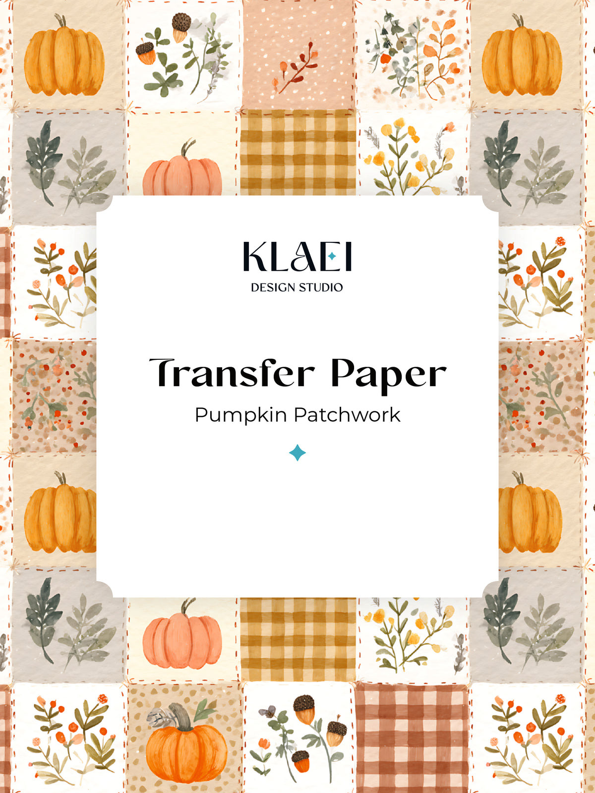 Pumpkin Patchwork ✦ Transfer Paper