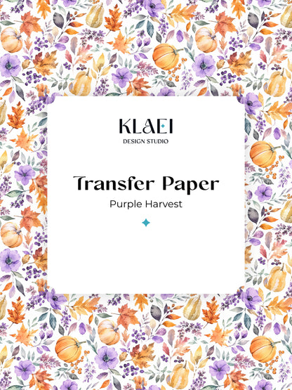 Purple Harvest ✦ Transfer Paper