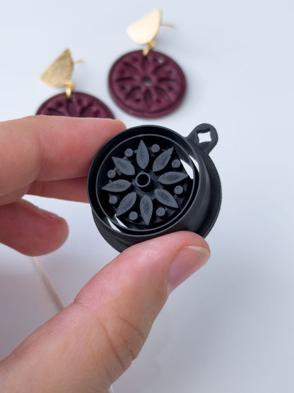 Boho Circle Polymer Clay Cutter