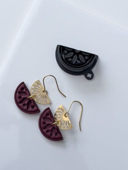 Boho Half-Circle Polymer Clay Cutter