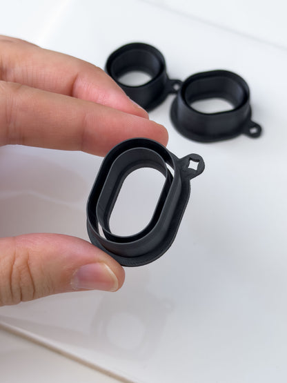 Chunky Framed Oval Polymer Clay Cutter