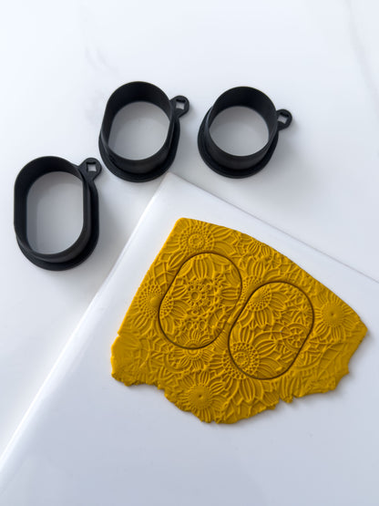 Chunky Oval Polymer Clay Cutter