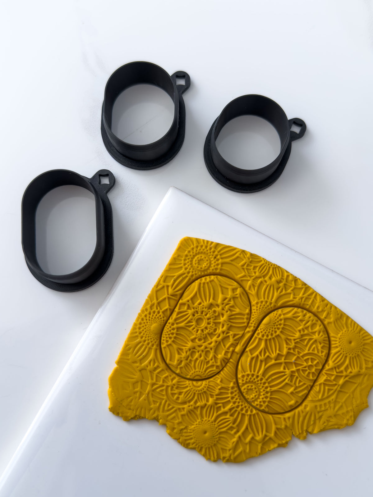 Chunky Oval Polymer Clay Cutter
