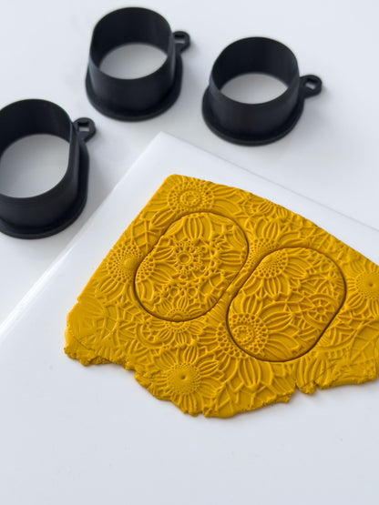 Chunky Oval Polymer Clay Cutter