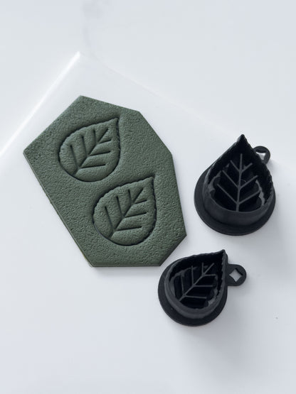 Detailed Birch Leaf Polymer Clay Cutter