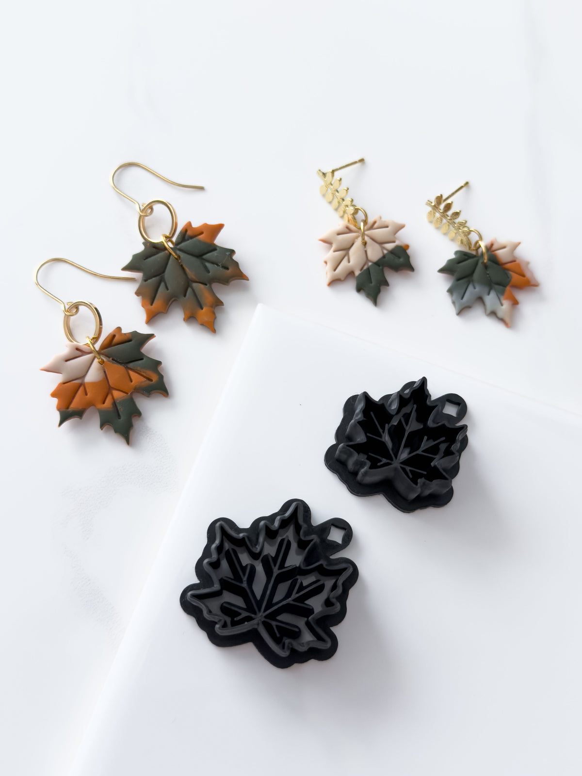 Detailed Maple Leaf Polymer Clay Cutter