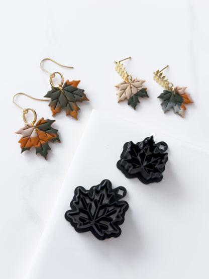 Detailed Maple Leaf Polymer Clay Cutter