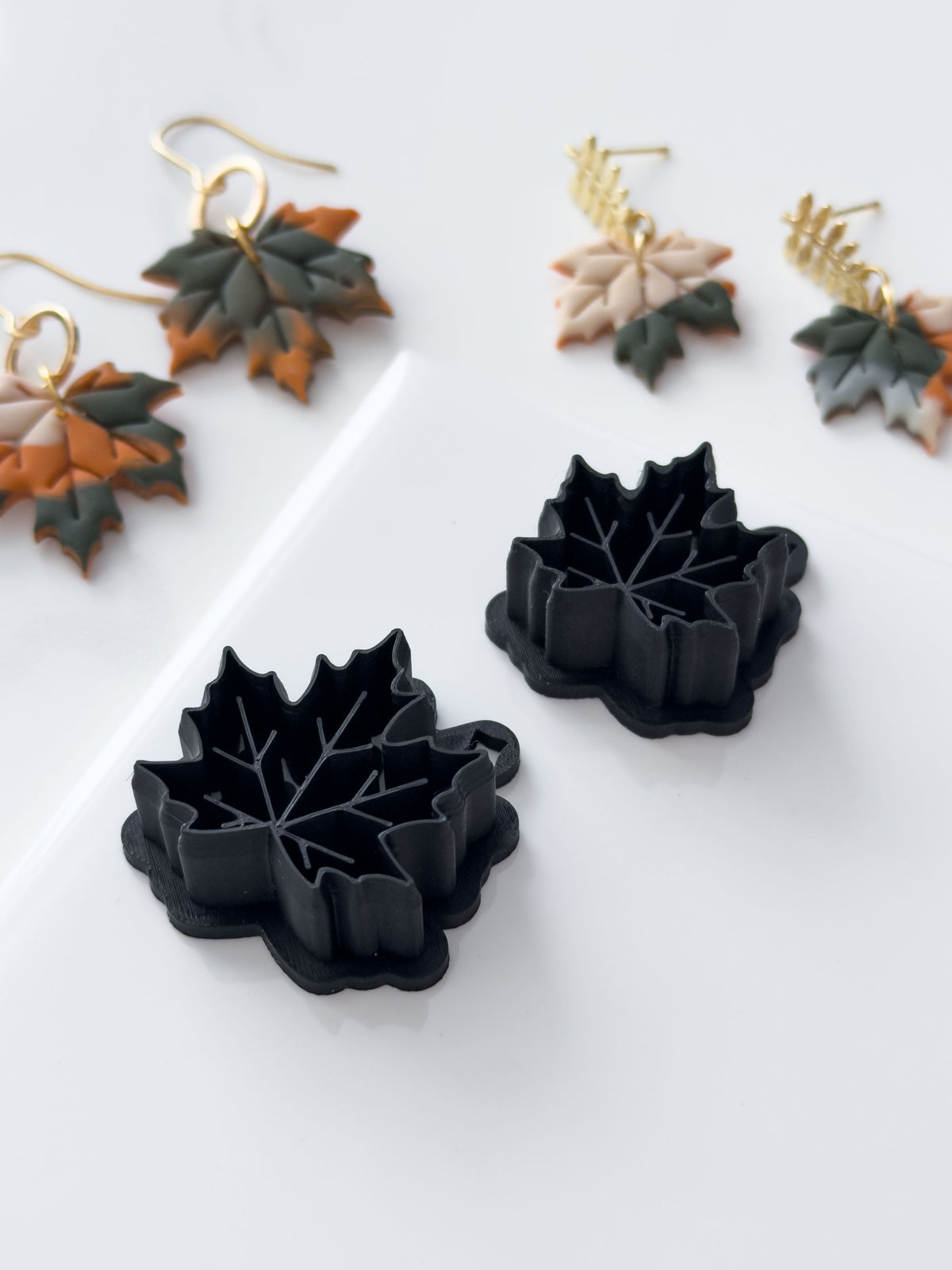 Detailed Maple Leaf Polymer Clay Cutter