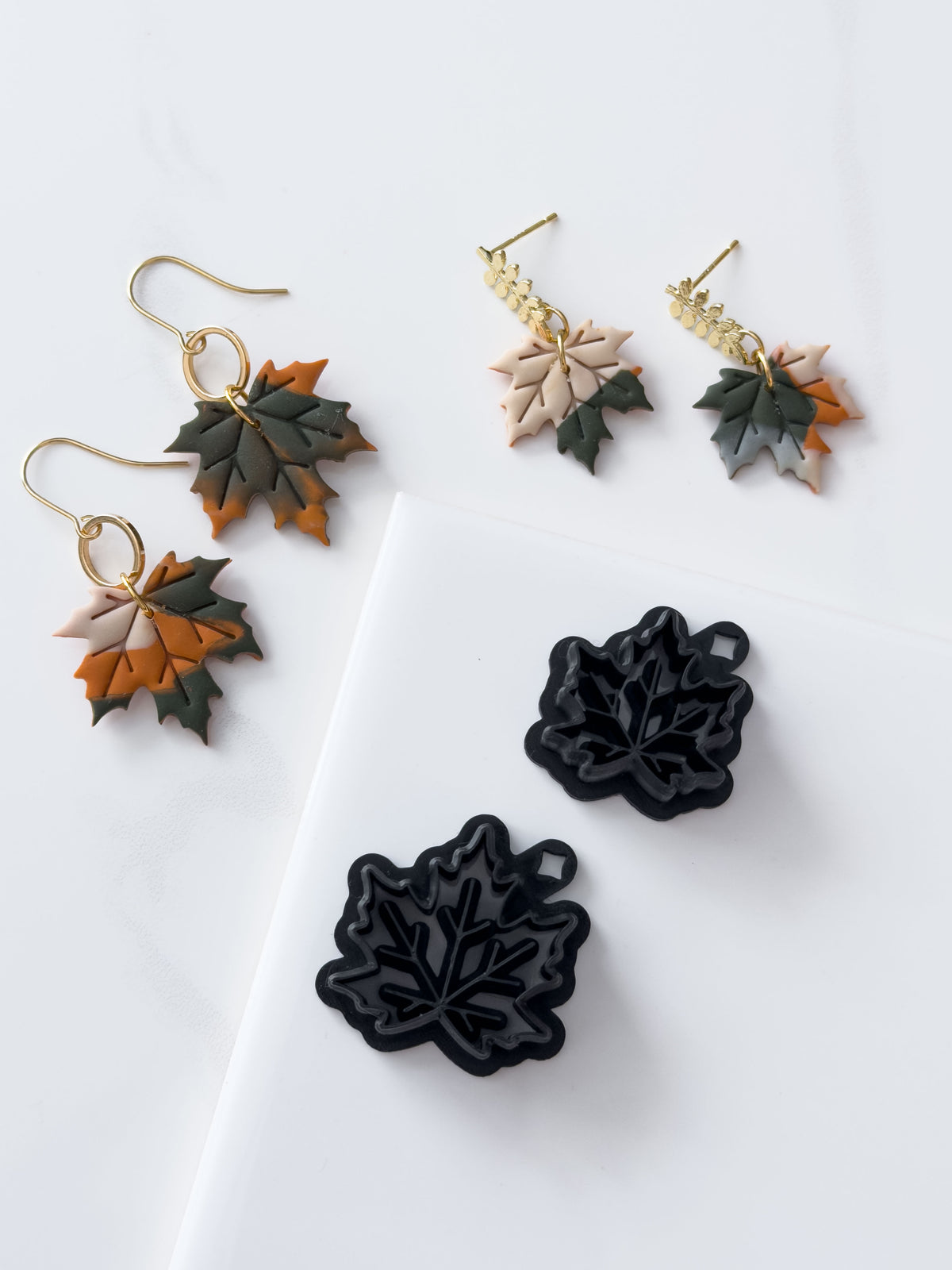 Detailed Maple Leaf Polymer Clay Cutter