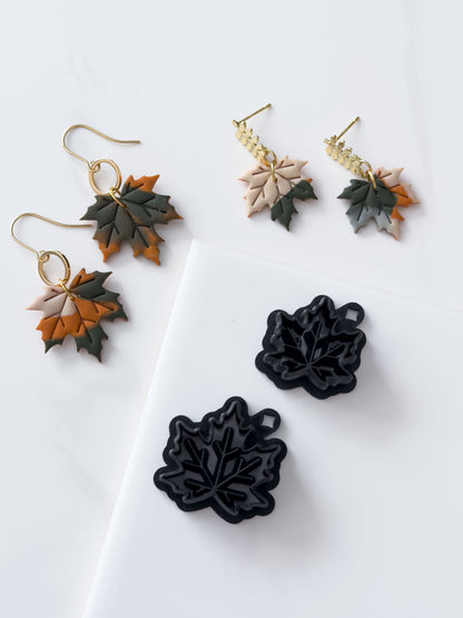 Detailed Maple Leaf Polymer Clay Cutter
