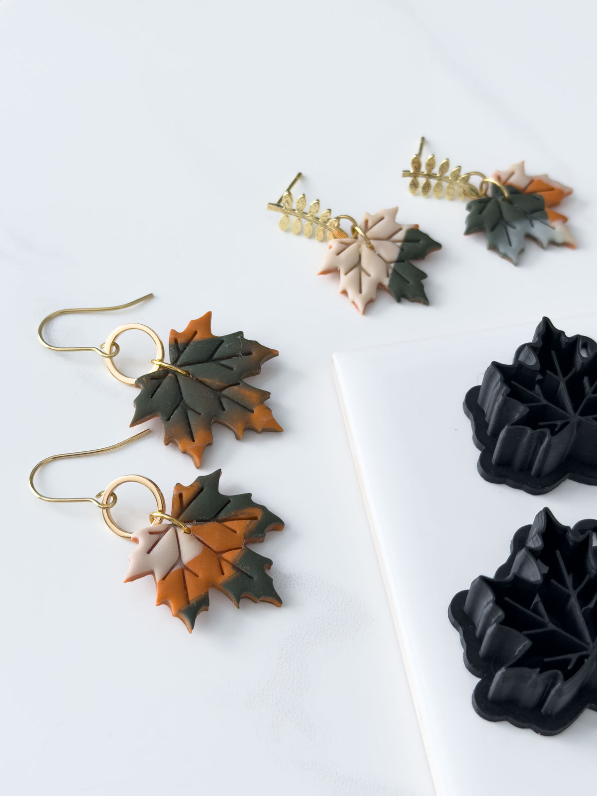 Detailed Maple Leaf Polymer Clay Cutter