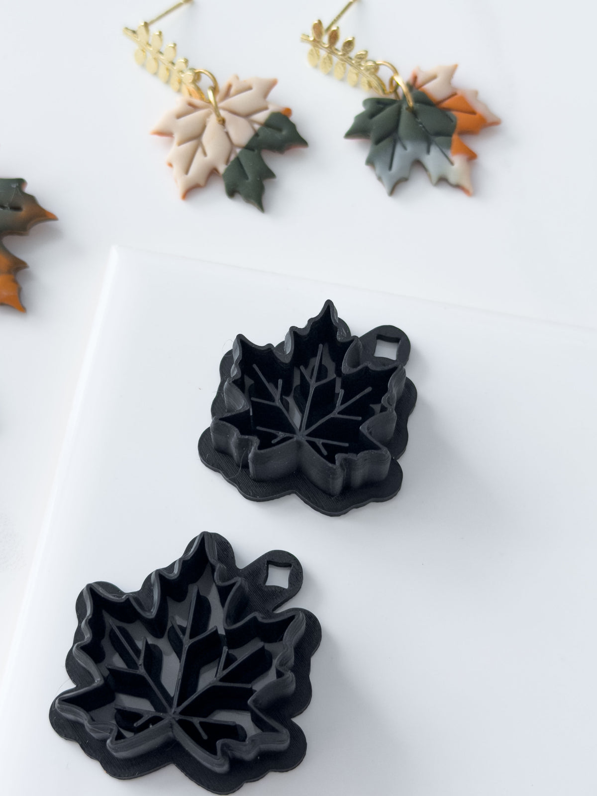Detailed Maple Leaf Polymer Clay Cutter