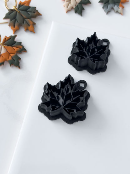 Detailed Maple Leaf Polymer Clay Cutter