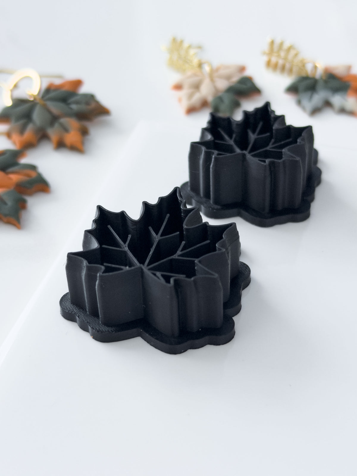 Detailed Maple Leaf Polymer Clay Cutter