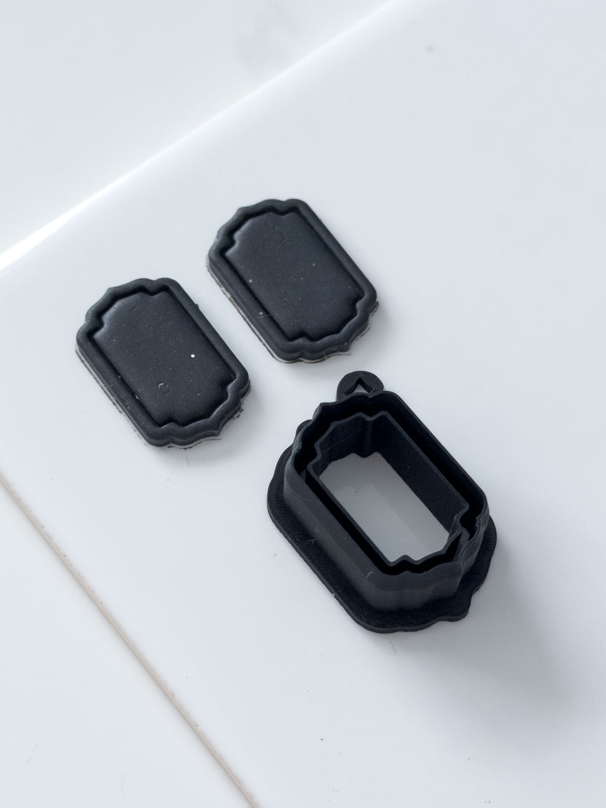 Detailed Vintage Frame Polymer Clay Cutter