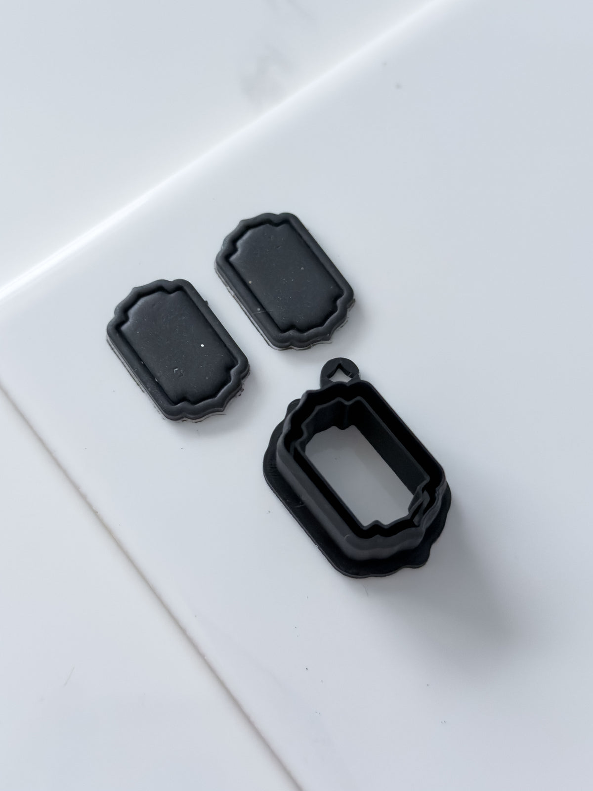 Detailed Vintage Frame Polymer Clay Cutter