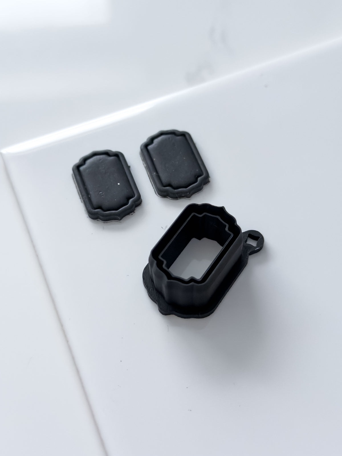 Detailed Vintage Frame Polymer Clay Cutter