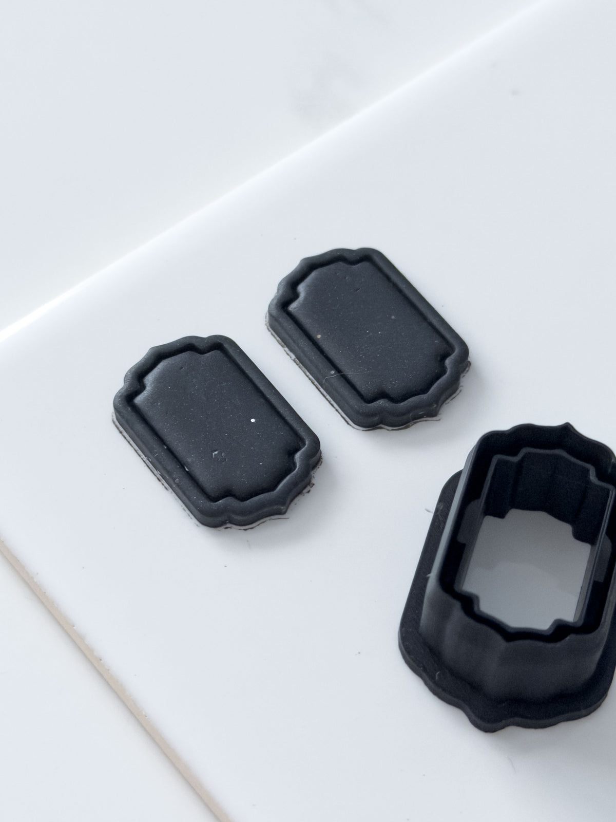 Detailed Vintage Frame Polymer Clay Cutter