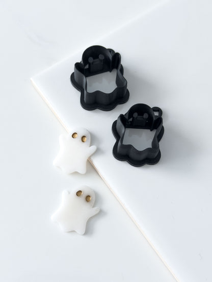 Ghosty Halloween Polymer Clay Cutter