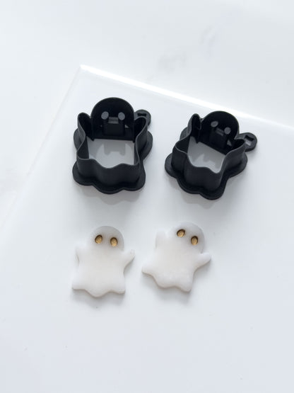 Ghosty Halloween Polymer Clay Cutter