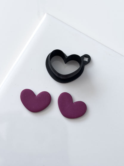 Heart #2 Polymer Clay Cutter