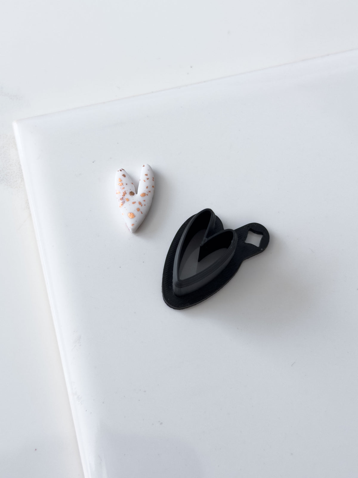 Heart #3 Polymer Clay Cutter