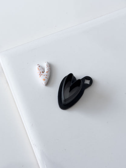 Heart #3 Polymer Clay Cutter