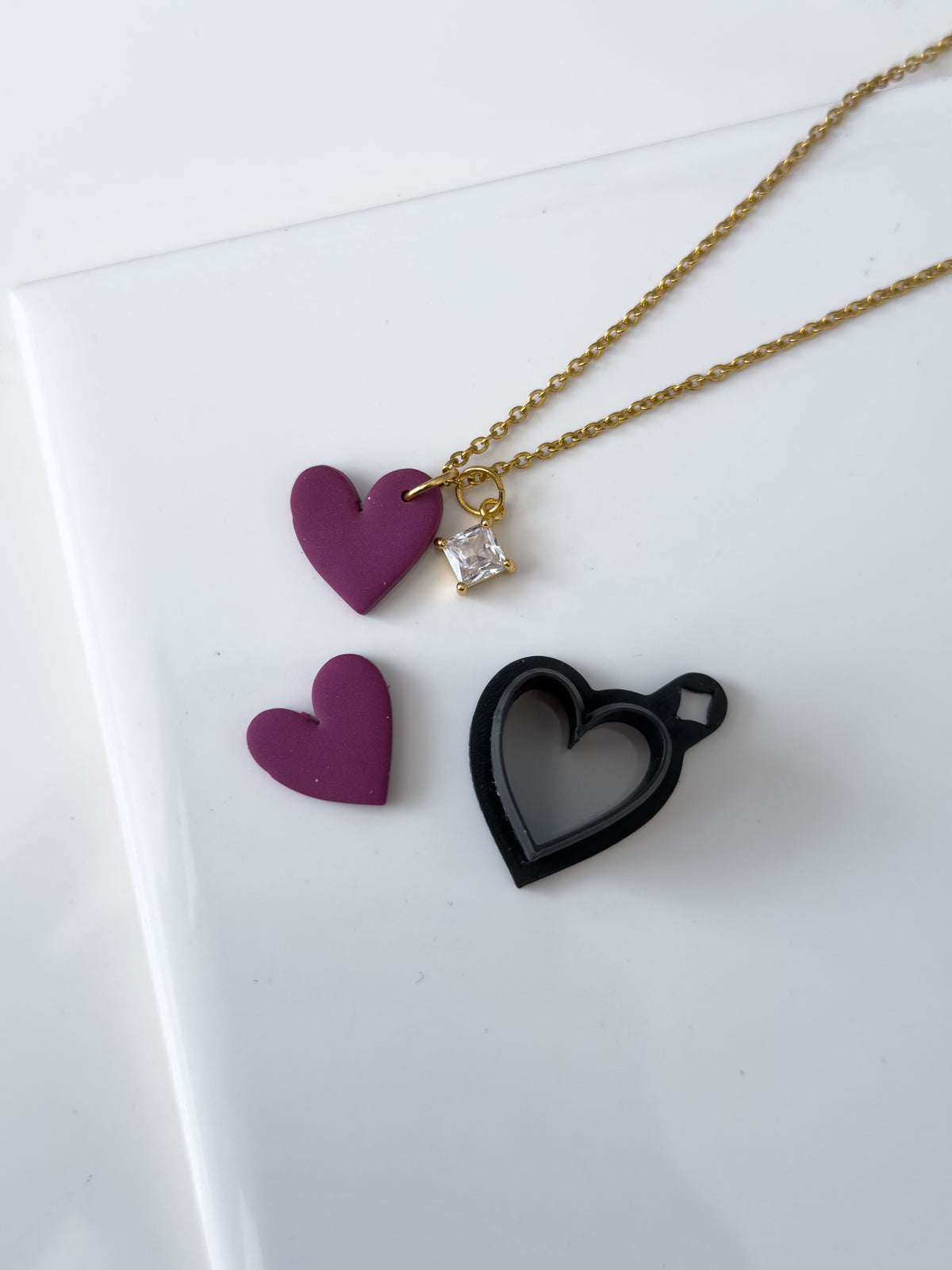 Heart #4 Polymer Clay Cutter