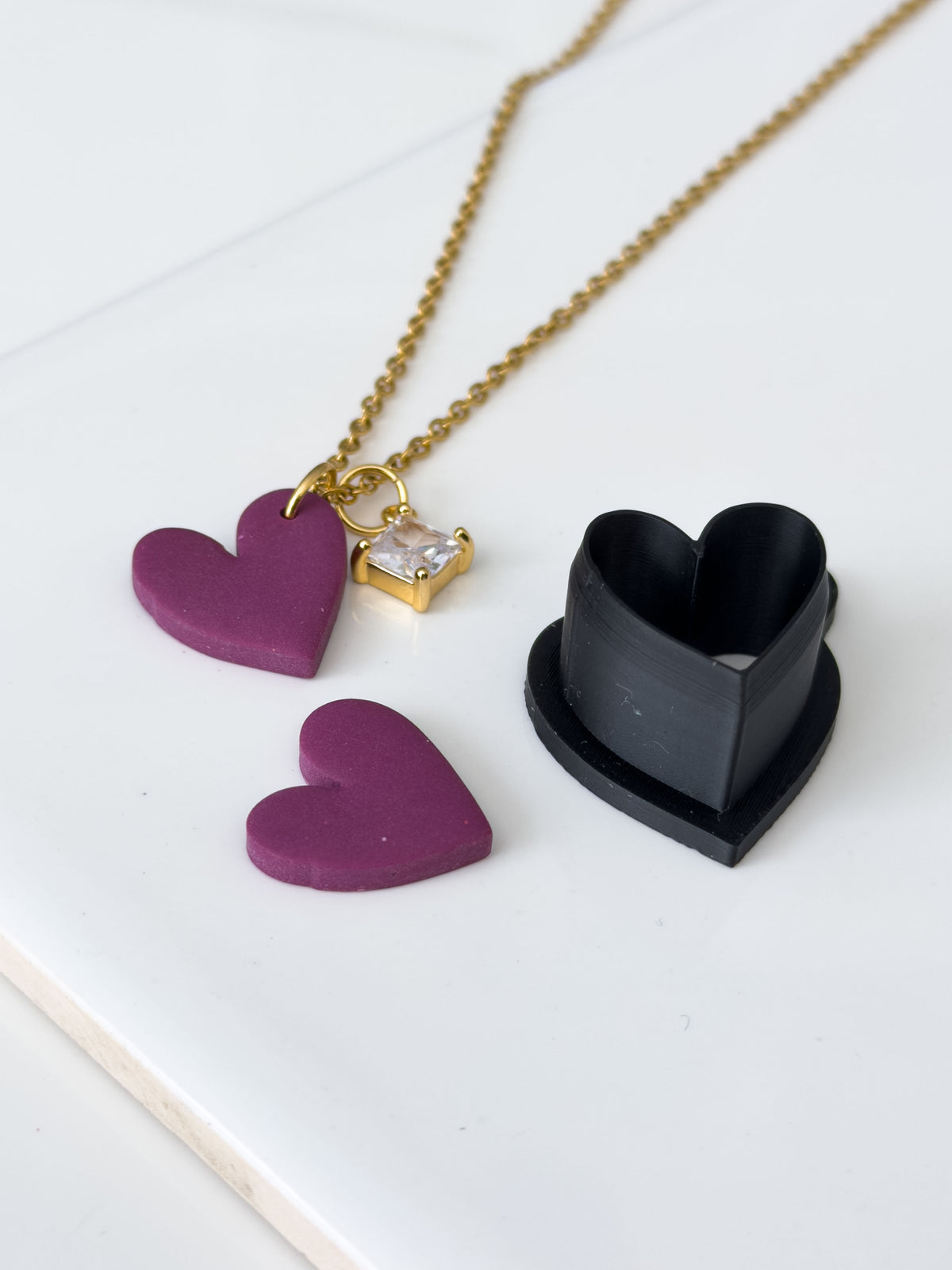 Heart #4 Polymer Clay Cutter